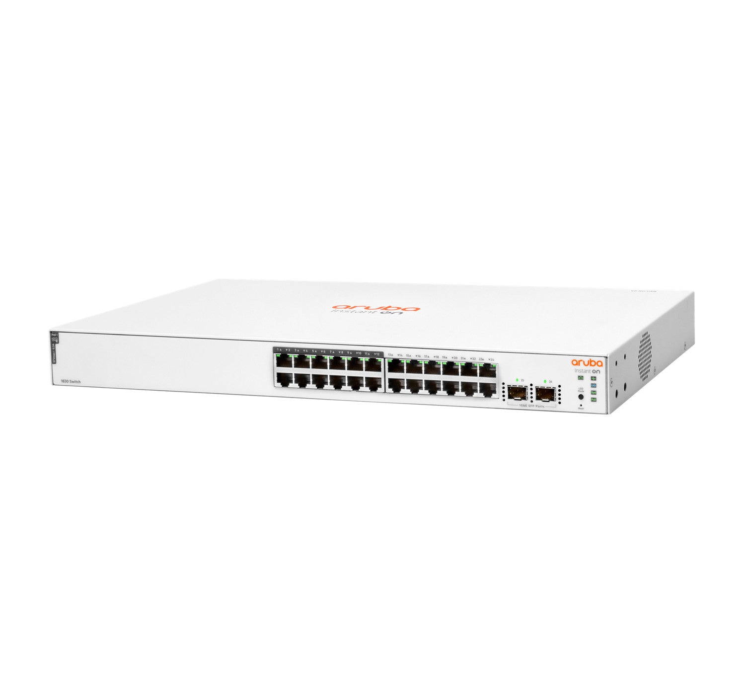 Aruba Instant On 1830 24G 12p Class4 PoE 2SFP 195W Gestito L2 Gigabit Ethernet (10/100/1000) Supporto Power over Ethernet (PoE) 1U
