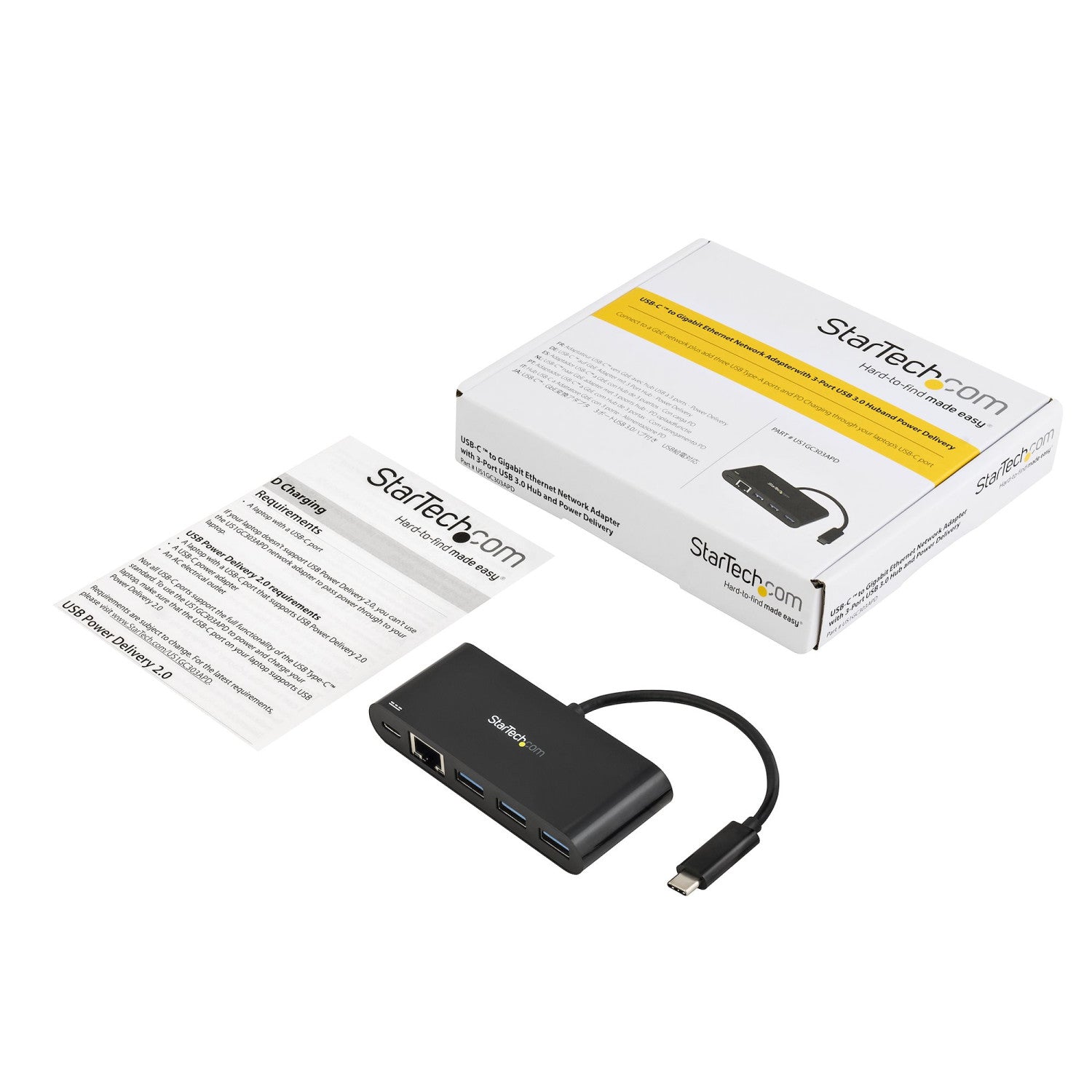 StarTech.com US1GC303APD scheda di rete e adattatore 5000 Mbit/s