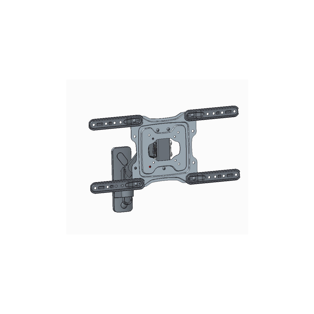 LINK Braccio A Muro A 3 Snodi Per Tv Fino A 25 Kg, 50" Fino A Vesa 400X400