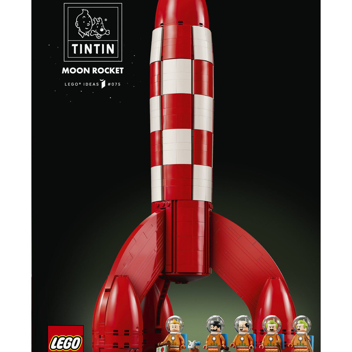 Lego Ideas 21367 Razzo Lunare Di Tintin, 1283 Pezzi, 5 Minifigure, 18