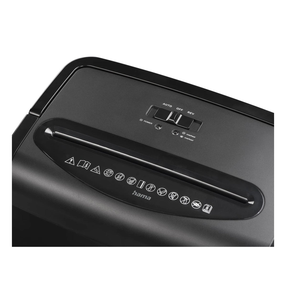 Hama Prime M80 distruggi documenti Taglio a frammenti 68 dB 22 cm Nero