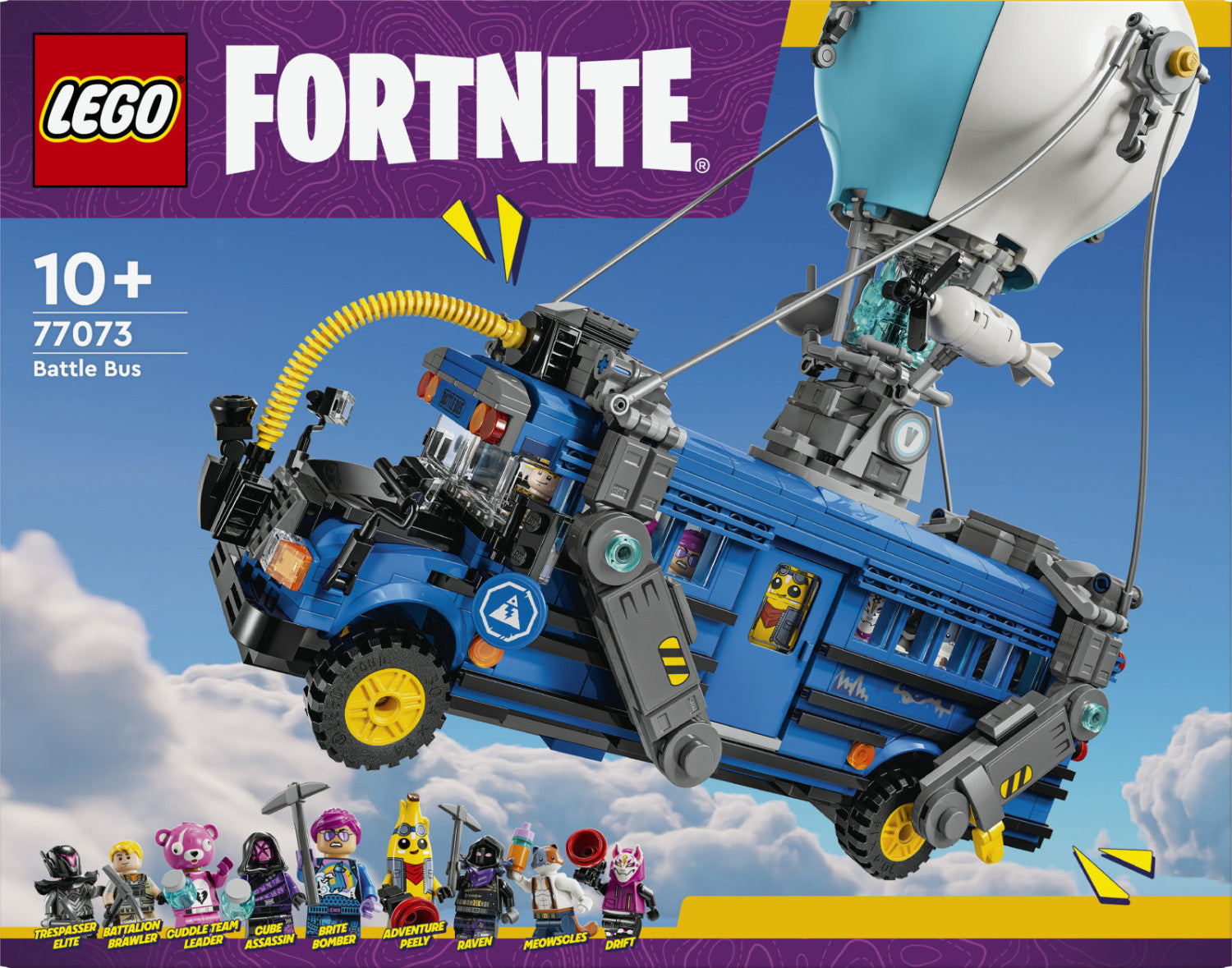 LEGO Fortnite Battle Bus 77073 Set da Costruzione 954 Pezzi 10 Anni