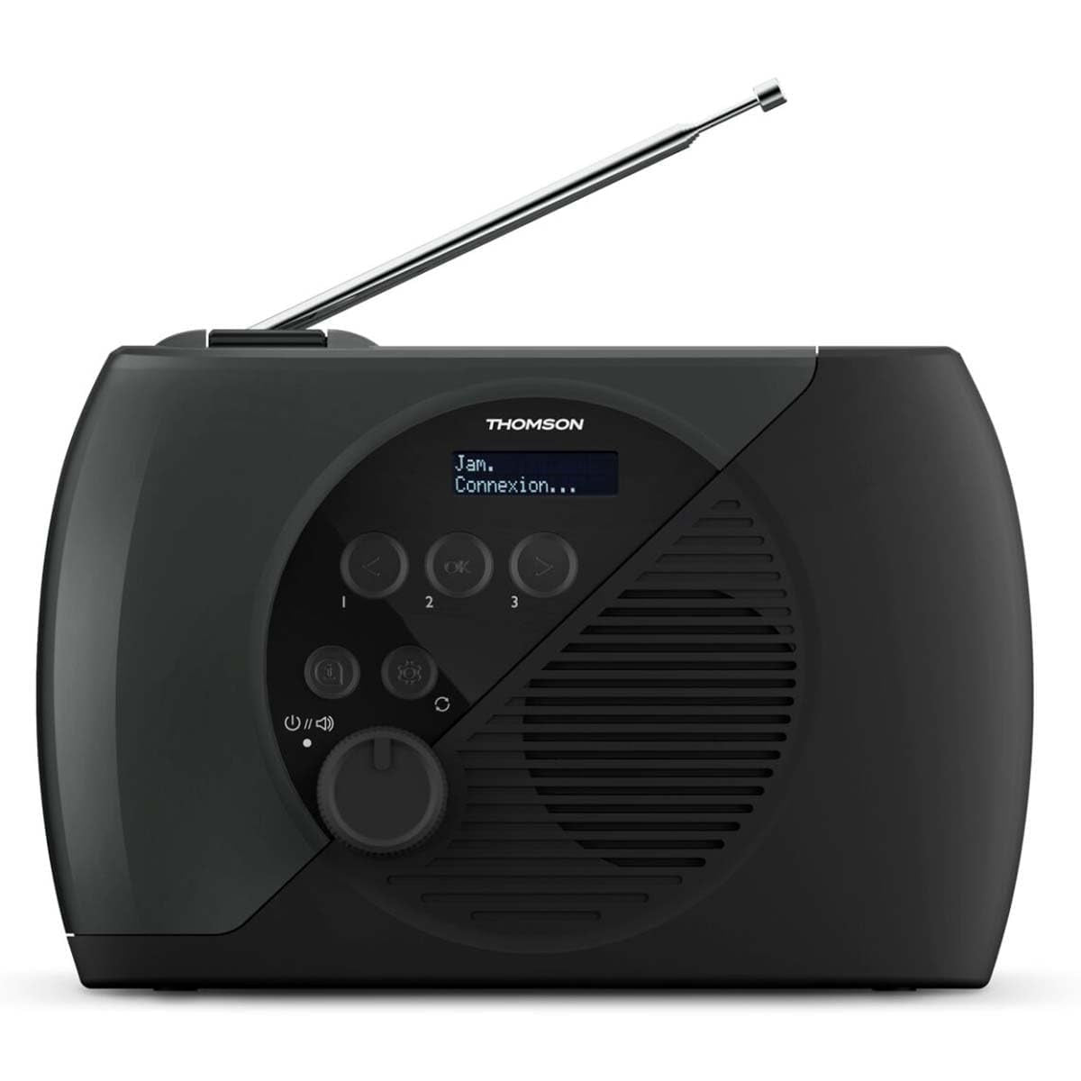 Thomson RT350DAB Radio Portatile DAB E FM - Nero/Grigio
