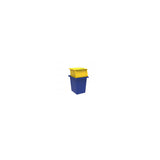 Terry Set Contenitori per la Raccolta Differenziata Ecobin 25 30 Lt Giallo e Blu