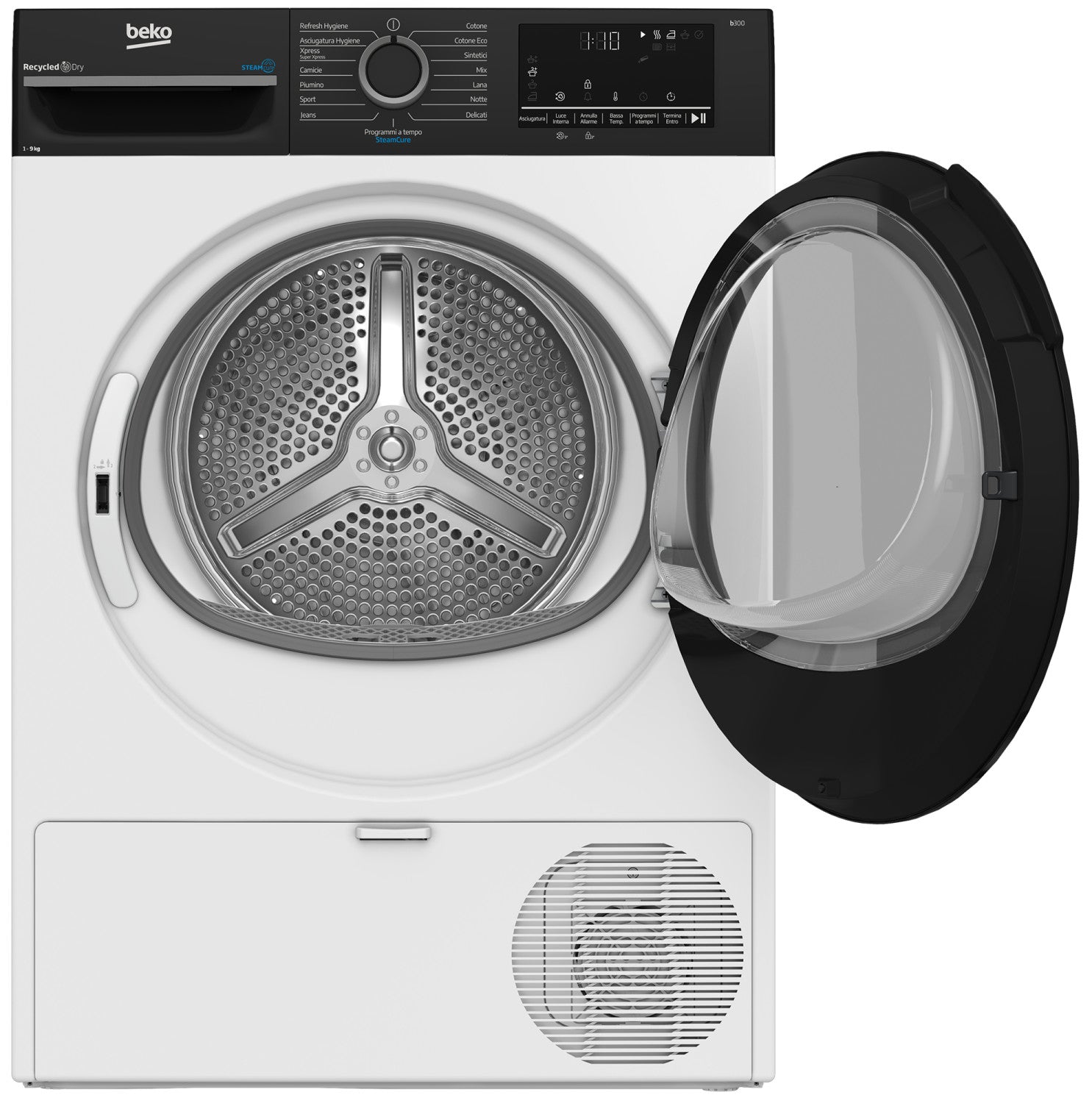 Beko BMEPT491SBI: Asciugatrice 9kg, Classe C, motore inverter