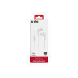 SBS Auricolari filo stereo in ear Studio Mix 10. jack 3.5 mm con microfono e tasto alla risposta