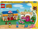 LEGO Animal Crossing L'angolo dell'angolo e la casa delle rose - 77050