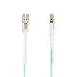 StarTech.com Cavo in fibra ottica multimodale OM4 LC a LC (UPC) con linguette push-pull, 3m, 50/125µm, Reti 100G, Insensibile alla piegatura, Bassa perdita di inserzione, Cavo patch/bretella in fibra ottica LSZH