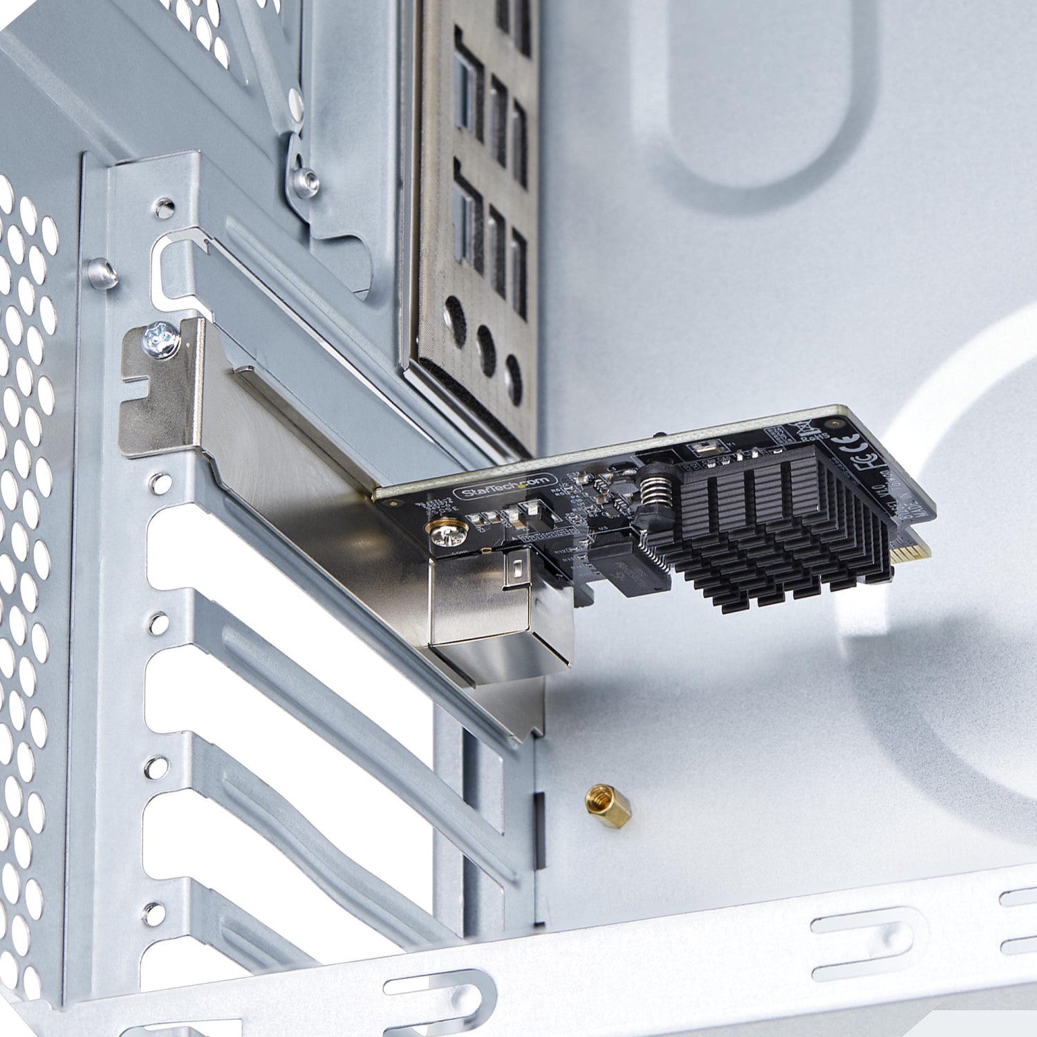 StarTech.com Scheda di Rete PCIe Gigabit a 1 Porta 5G, Interfaccia LAN PCI Express 5G/2,5G/1G/100M/10M, Realtek RTL8126, NIC Multi-Gigabit per Windows e Linux, TAA