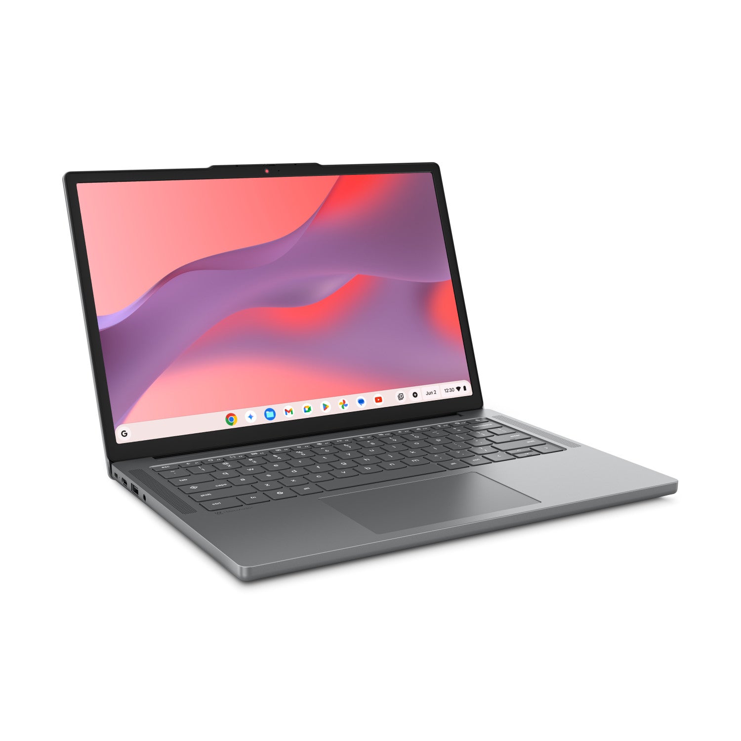 Lenovo Notebook Chromebook Display 14.0'' WUXGA (1920x1200) Processore INTEL N150 Memoria RAM 8GB Memoria SSD 128GB Scheda grafica Integrata Sistema Operativo CHROME OS LUNA_GREY Caricatore NON incluso