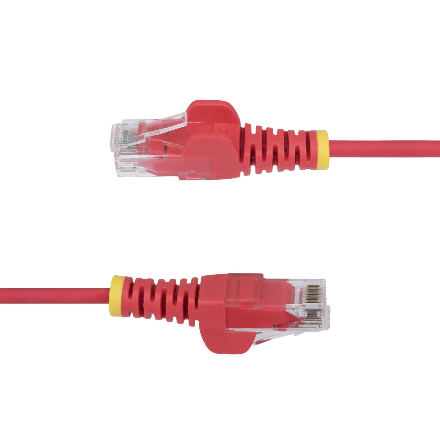 StarTech.com Cavo Ethernet CAT6 Rosso da 1,5m; Patch UTP con Plug RJ45 Antigroviglio e Rilievi di Trazione, Cavo Lan Slim in Rame Puro 28AWG, Sottoposto a test Fluke