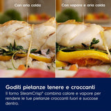 Electrolux KOCBH39X Forno A vapore MealAssist con SteamCrisp Serie 700