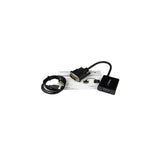 StarTech.com DVI2VGAE cavo e adattatore video 0,19 m Nero