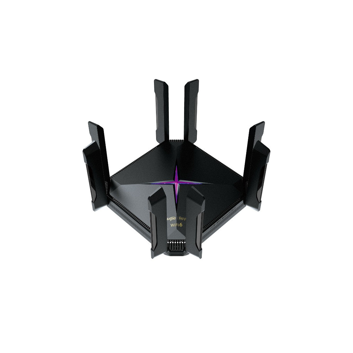Ruijie Networks RG-EW6000GX router wireless 2.5 Gigabit Ethernet Dual-band (2.4 GHz / 5.8 GHz) Nero