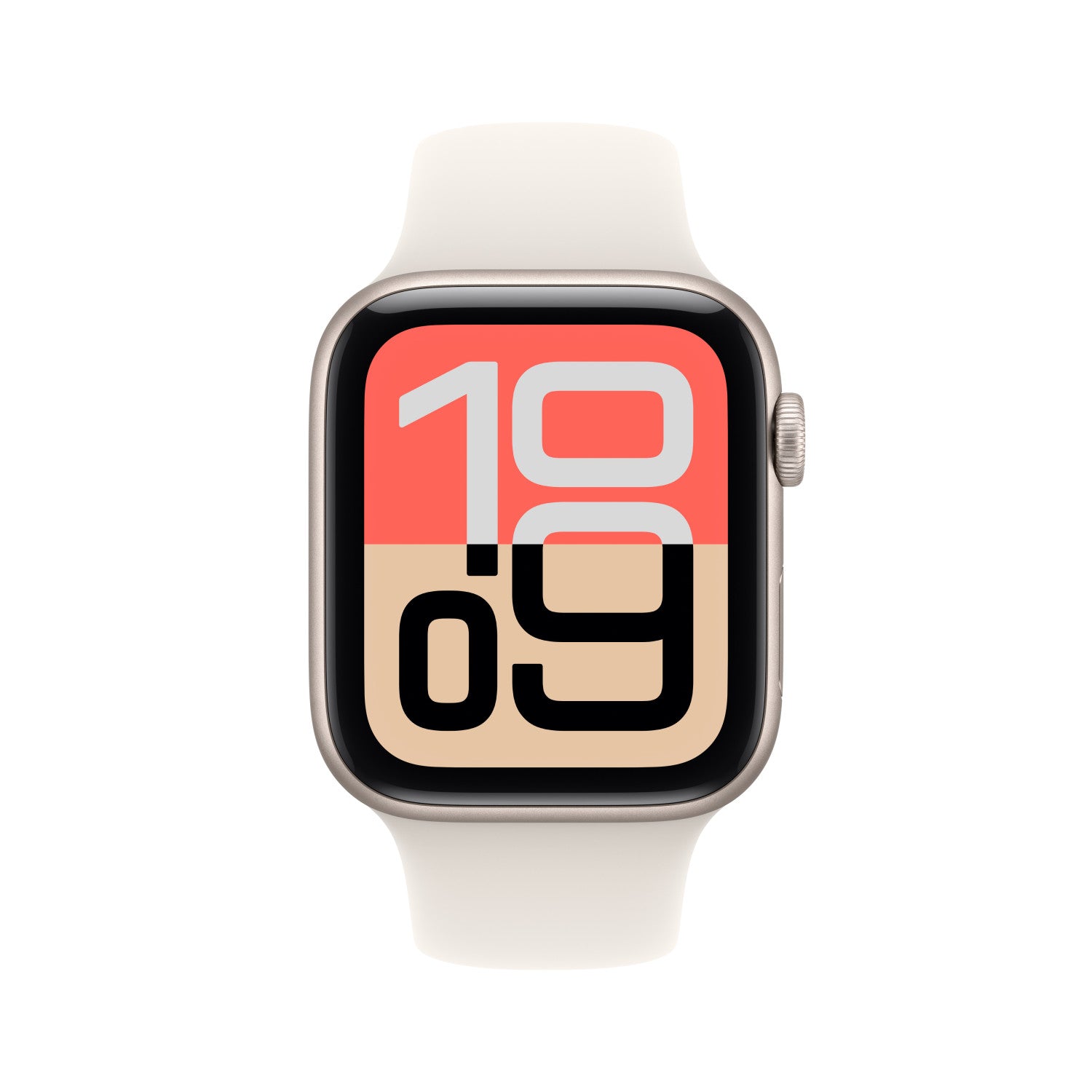 Apple Watch SE (3nd generation) OLED 44 mm Digitale 368 x 448 Pixel Touch screen Beige Wi-Fi GPS (satellitare)
