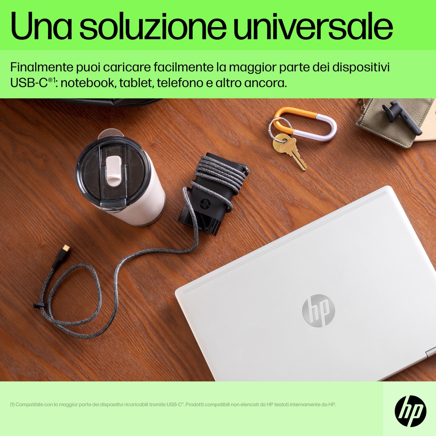 HP Caricabatterie per laptop USB-C 65 W
