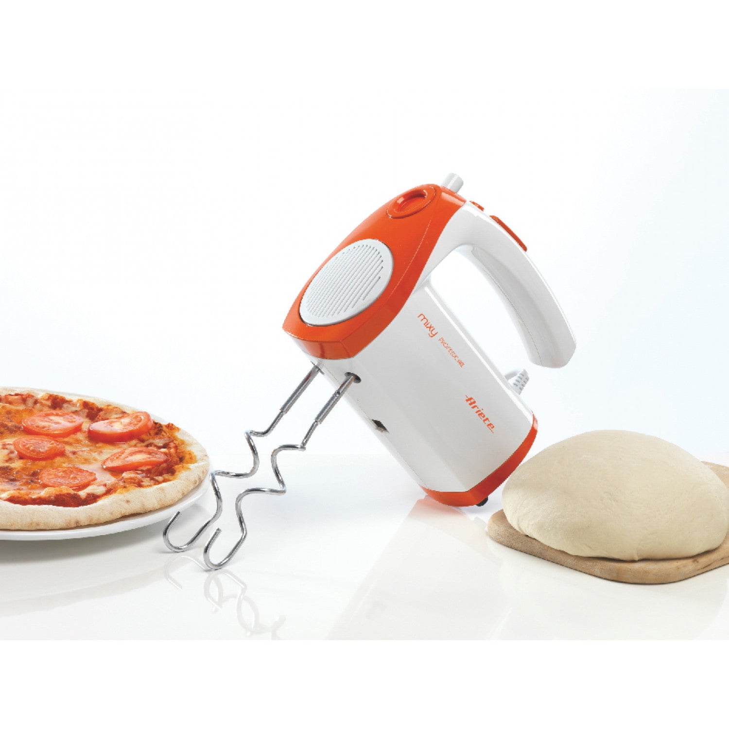 Ariete 1565/1 Sbattitore con Base Rosso Bianco 300 W