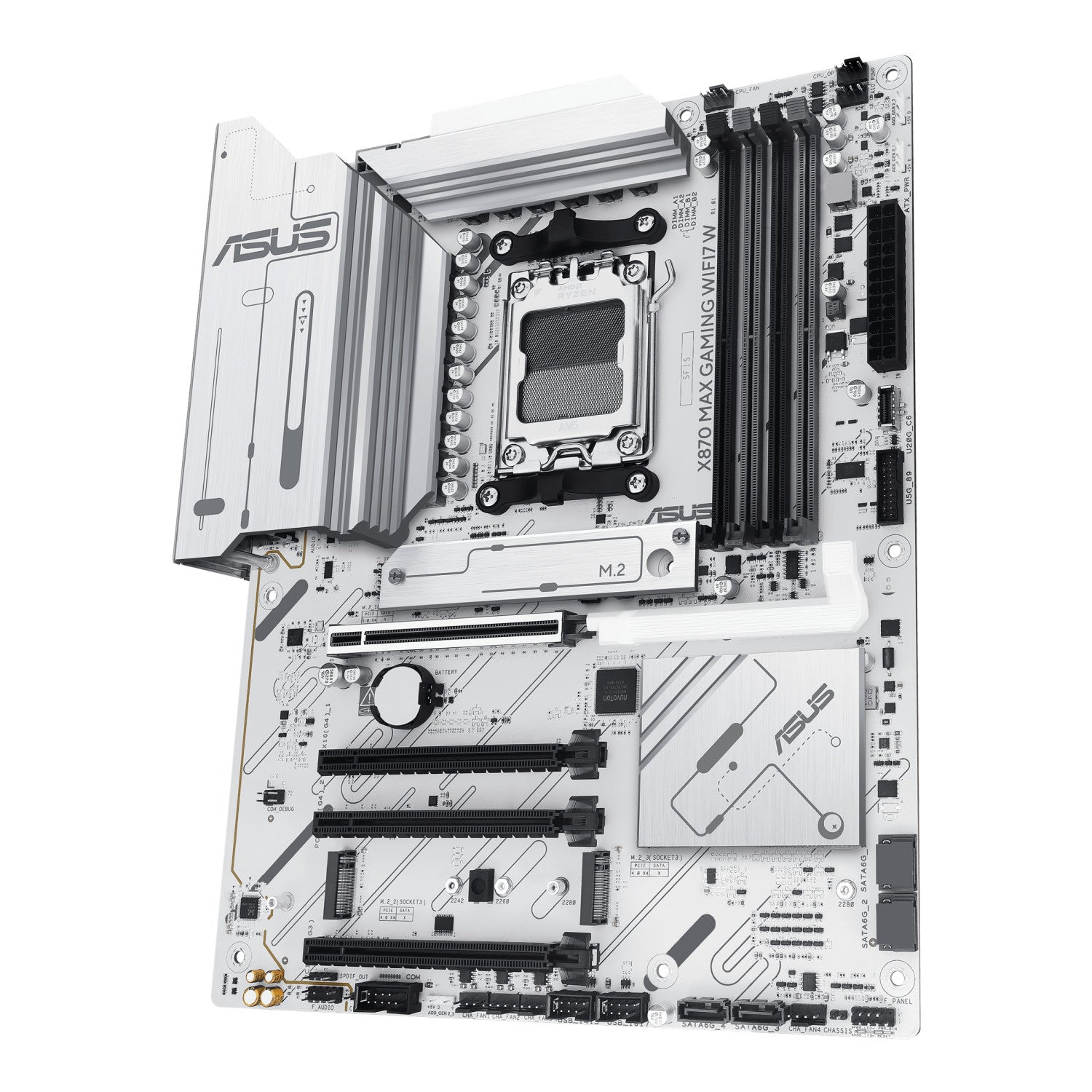 ASUS X870 MAX GAMING WIFI7 W AMD X870 Socket AM5 ATX