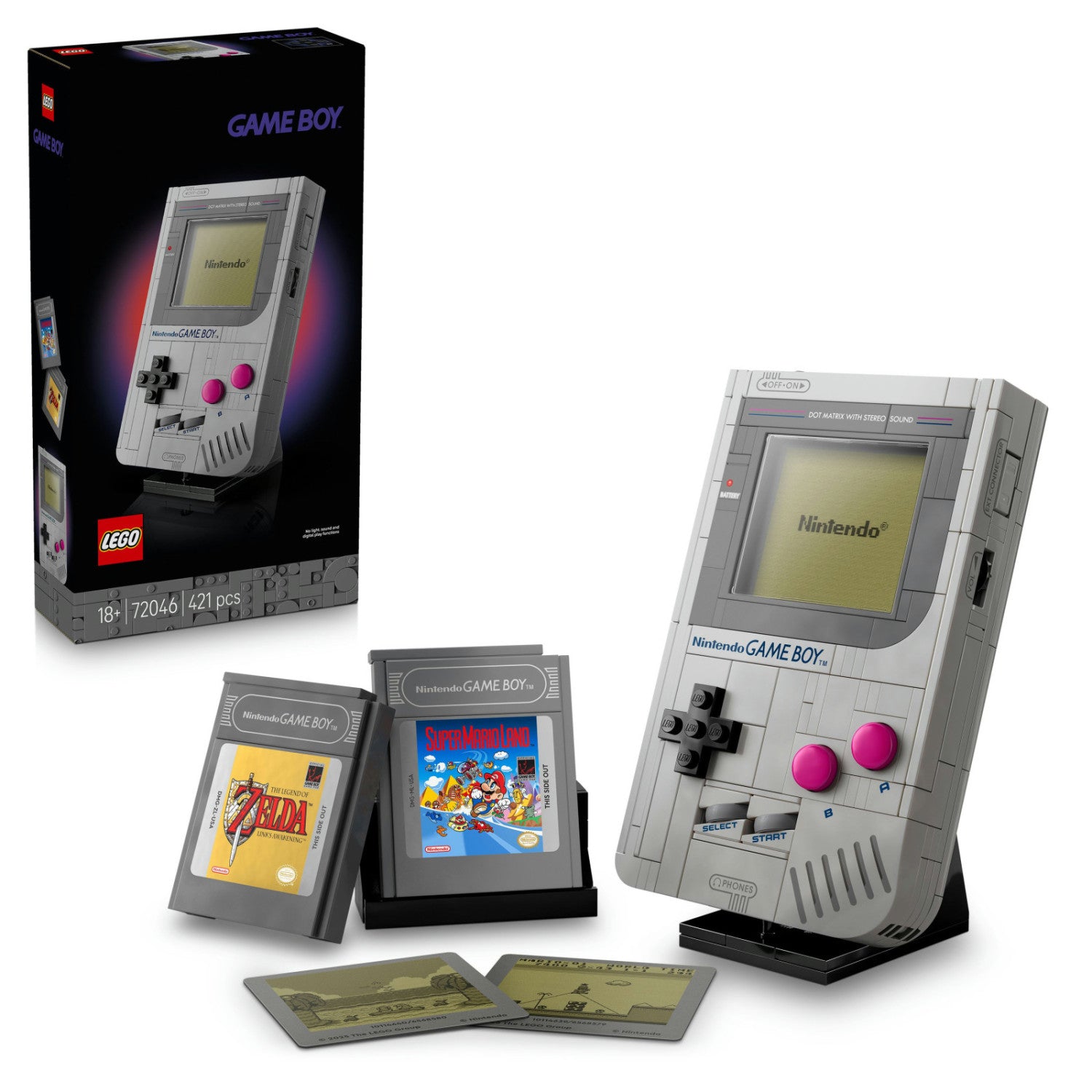 LEGO 72046 Set da Costruzione Game Boy Nintendo Super Mario 421 Pezzi Adulti