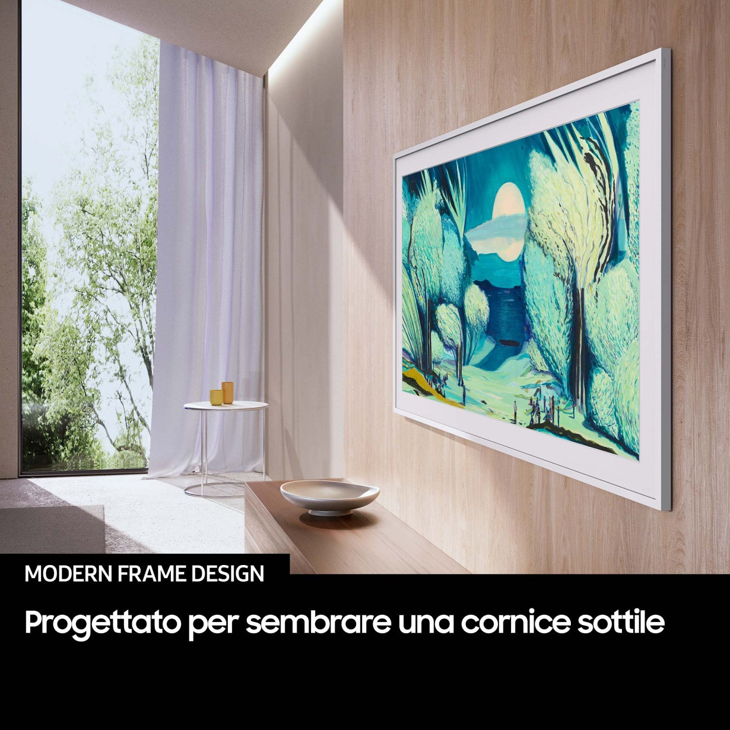 Samsung The Frame AI TV 55" QE55LS03FAUXZT 4K, Processore NQ4 AI Gen2, 4K AI Upscaling, Vision AI Smart TV, 2025 Venduto come Grado B 8806097108832