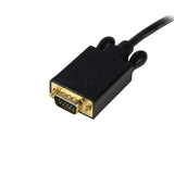 StarTech.com DP2VGAMM6B cavo e adattatore video VGA (D-Sub) Nero