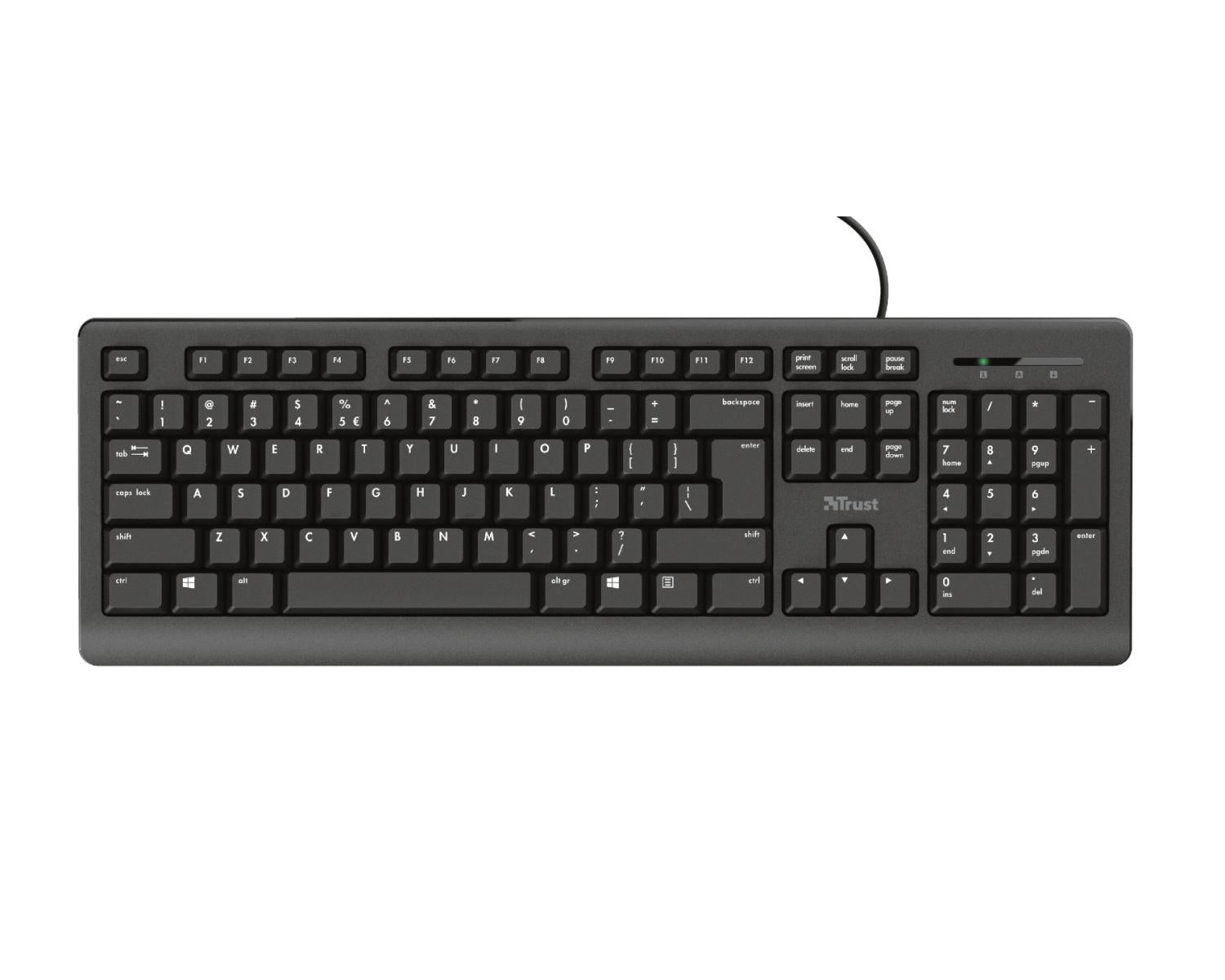 Trust Primo tastiera USB QWERTY Italiano Nero