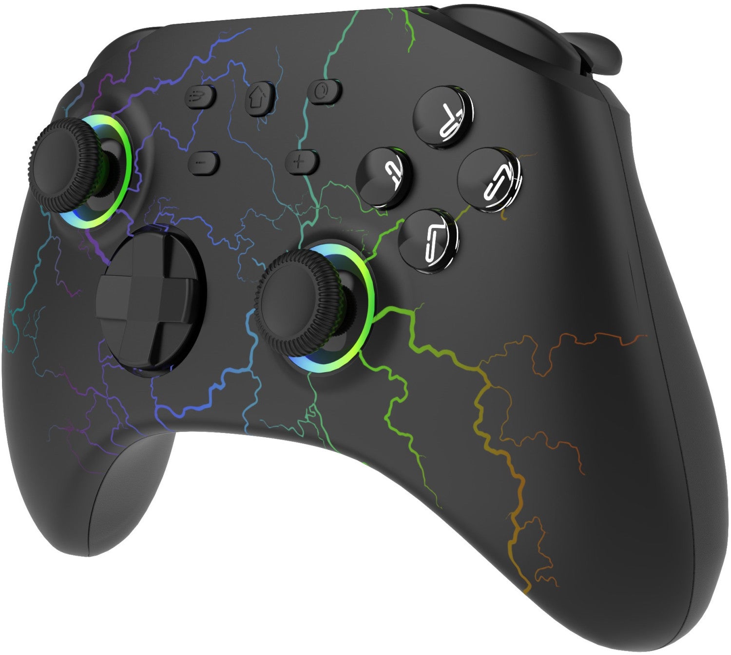 Qubick COSW0019 periferica di gioco Nero Bluetooth Gamepad Analogico/Digitale Nintendo Switch, PC