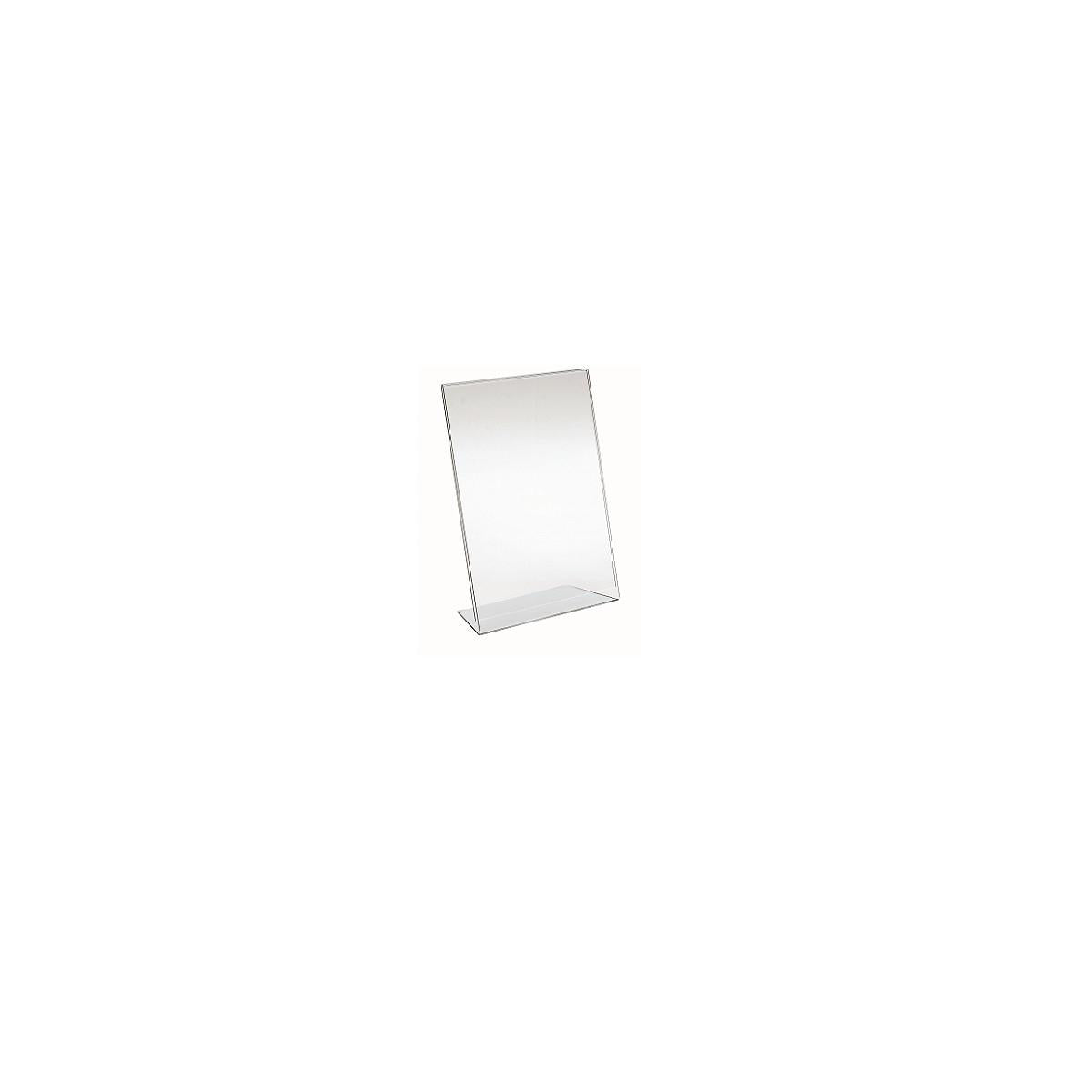Lebez 7098 supporti per menù Supporto da tavolo Trasparente Acrilico