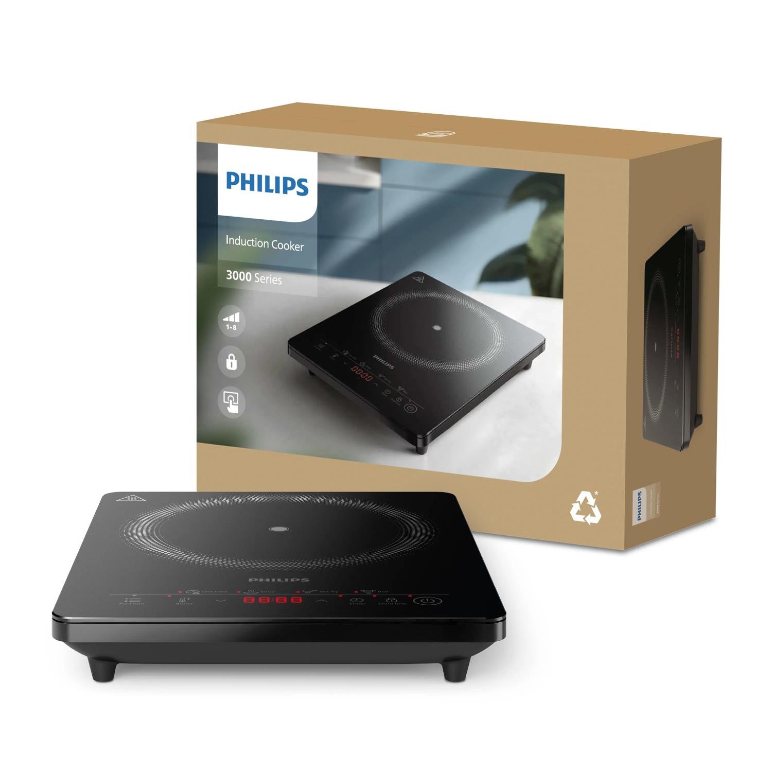 Philips Serie 3000 Piastra a induzione