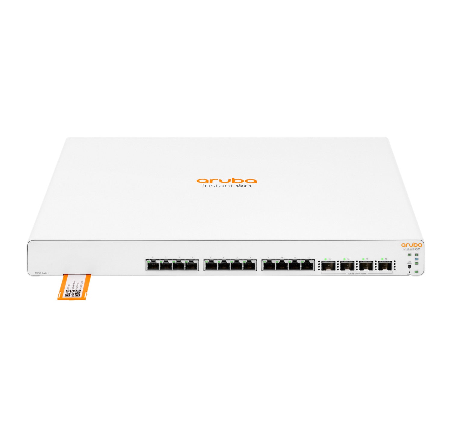 Aruba Instant On 1960 12XGT 4SFP Gestito L2 10G Ethernet (100/1000/10000) 1U Bianco