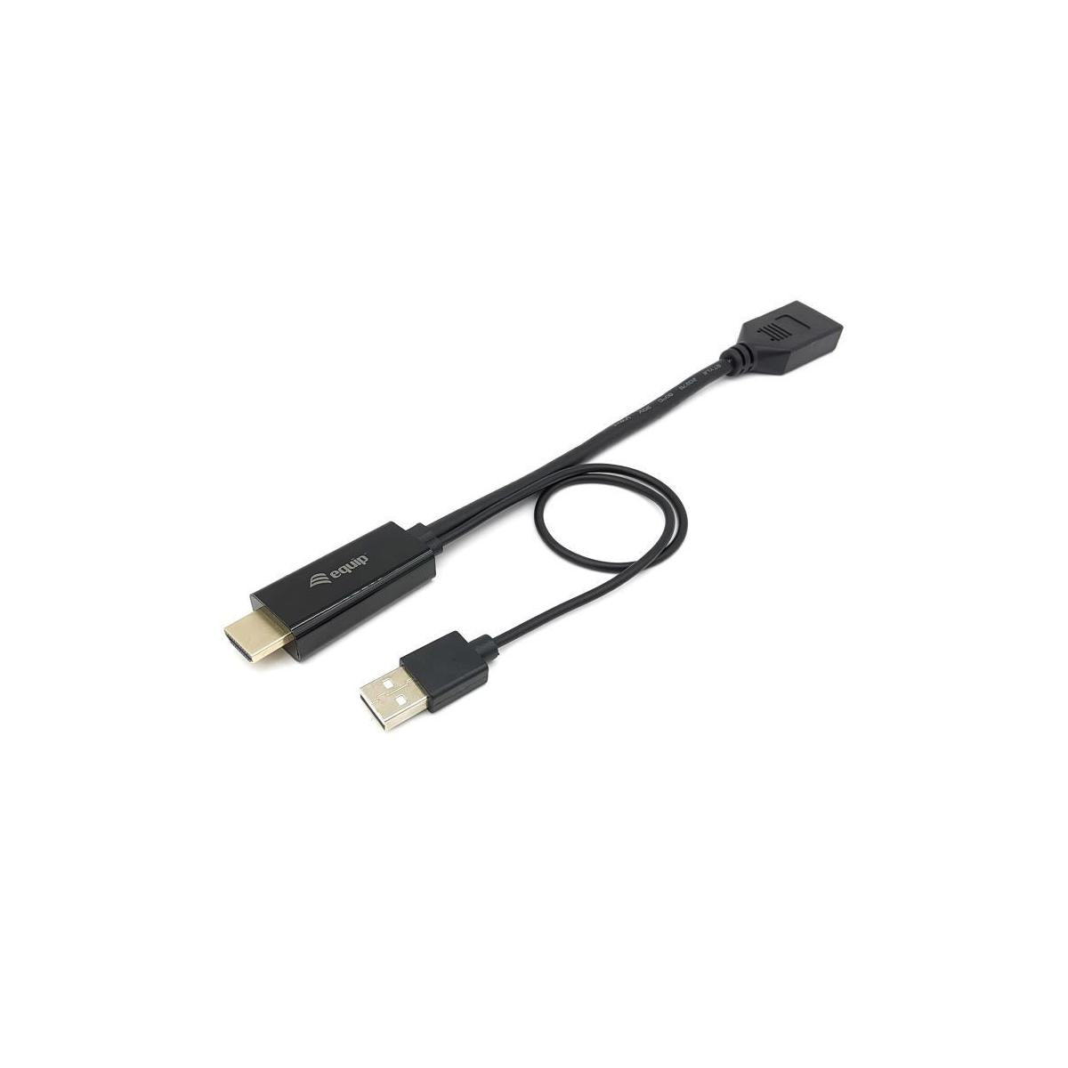 Equip 119039 cavo e adattatore video 0,15 m HDMI tipo A (Standard) DisplayPort Nero