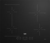 Beko HII64200SFMT piano cottura Nero Da incasso 59 cm Piano cottura a induzione 4 Fornelli