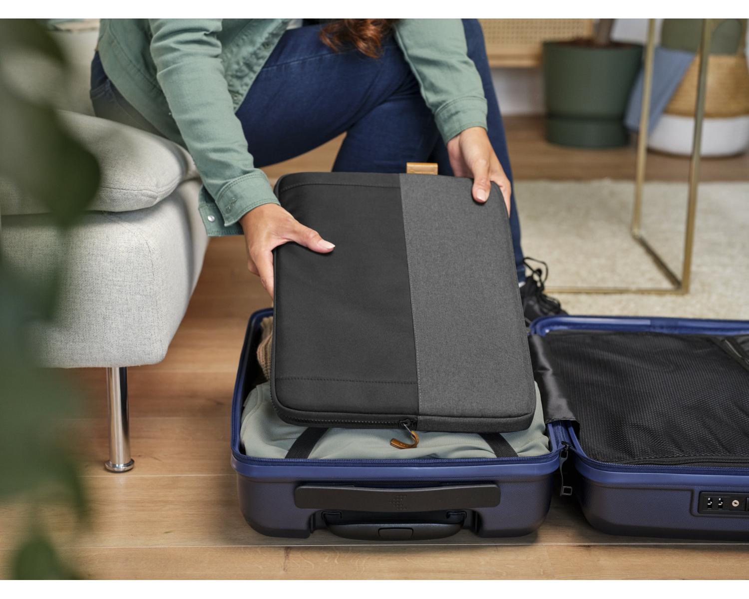 Trust 25248 Lisboa 40,6 cm 16" Custodia a tasca borsa per notebook Nero