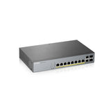 Zyxel GS1350-12HP-EU0101F switch di rete Gestito L2 Gigabit Ethernet (10/100/1000) Supporto Power over Ethernet (PoE) Grigio