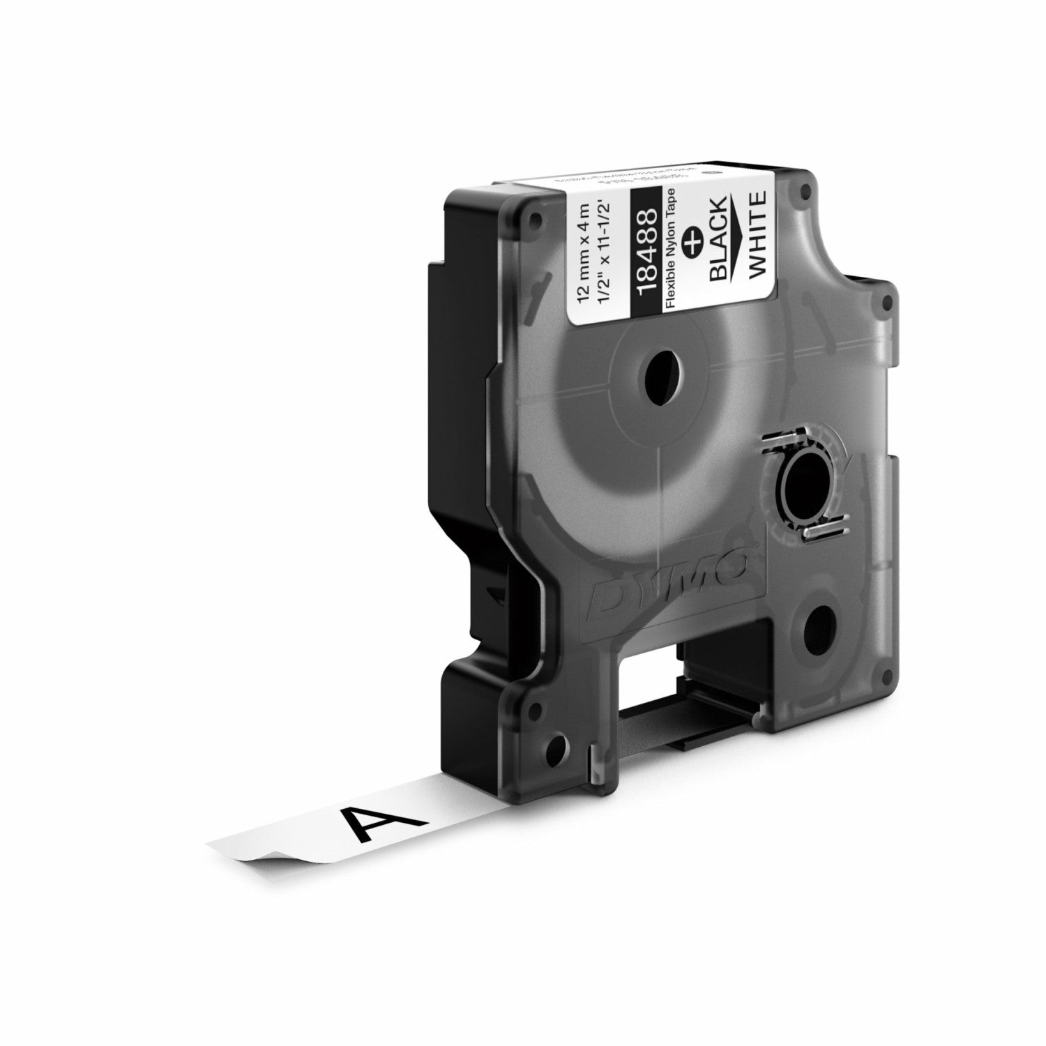 DYMO 18488 nastro per etichettatrice Nero su bianco
