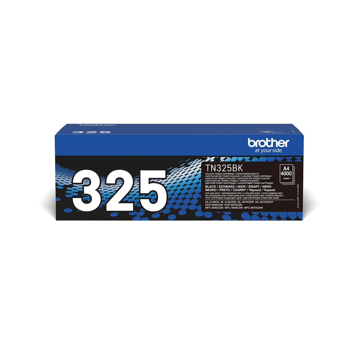 Brother TN-325BK cartuccia toner 1 pz Originale Nero