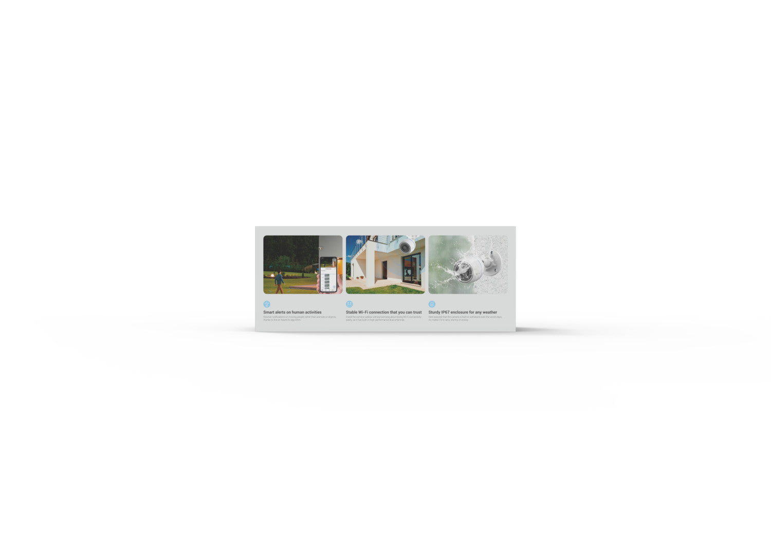 EZVIZ H3c Pallottola (forma) Telecamera di sicurezza IP Esterno 1920 x 1080 Pixel Parete