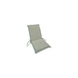 Olibò Cuscino Per Poltrona Dinner Acqua 14 In Misto Cotone Sfoderabile 38x88x3,5 Cm