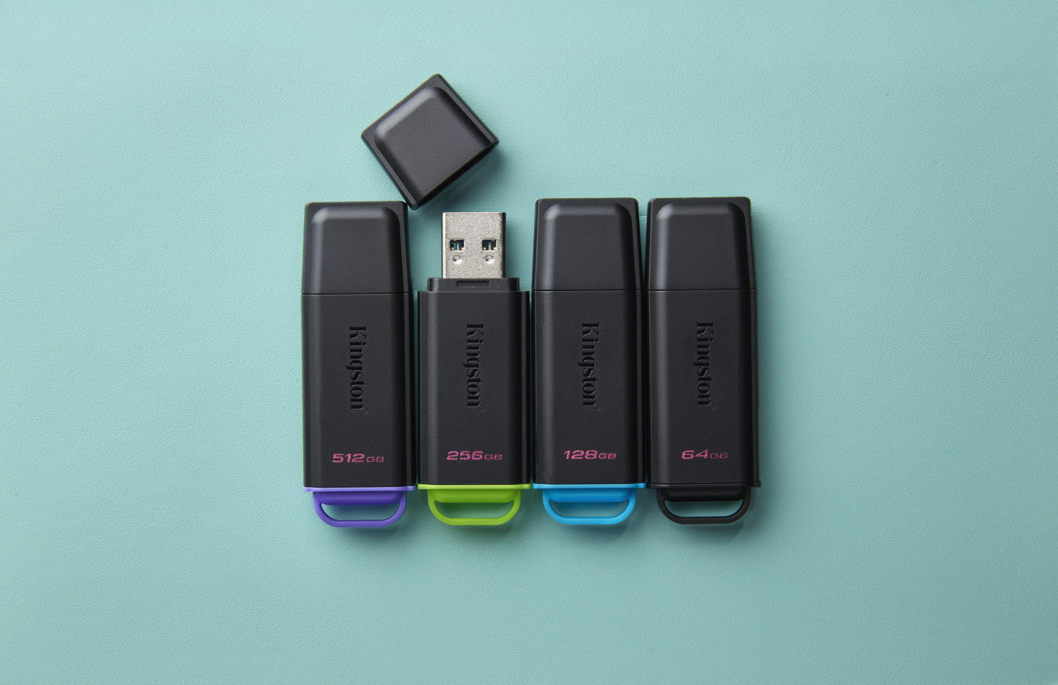 Kingston Technology DataTraveler 128GB USB portatile 3.2 Gen 1 Exodia Nero Blu
