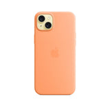 Apple Custodia Cover MagSafe in Silicone per Iphone 15 Plus A3094 Aranciata
