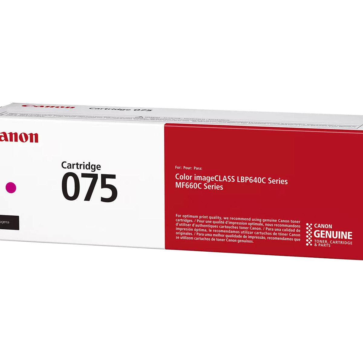 Canon 075 cartuccia toner 1 pz Originale Magenta