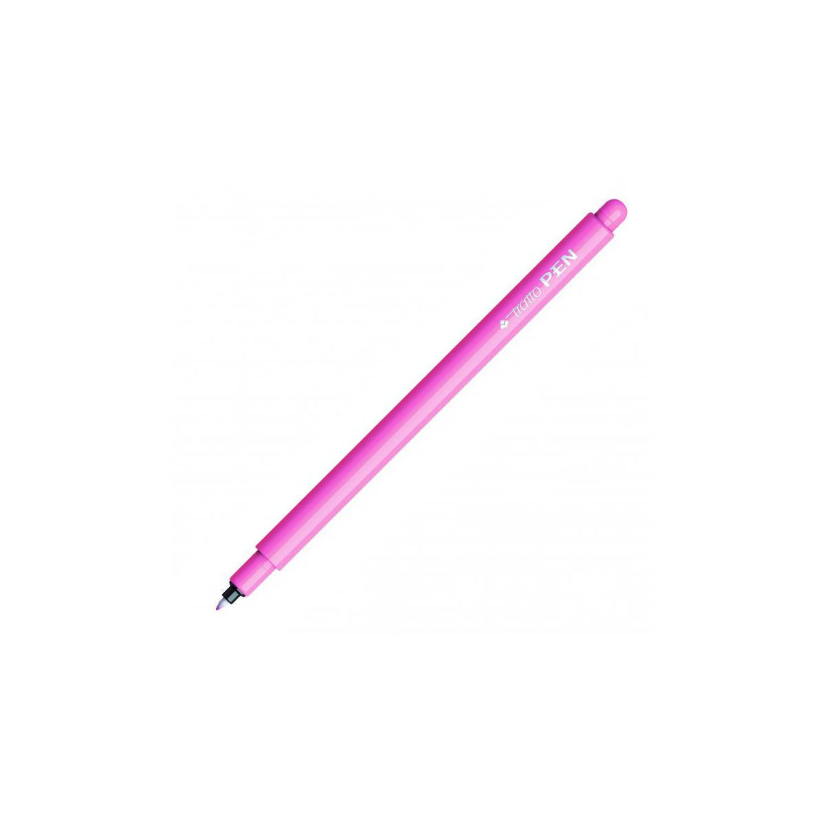 Tratto Pen penna tecnica Fine Rosa 12 pz