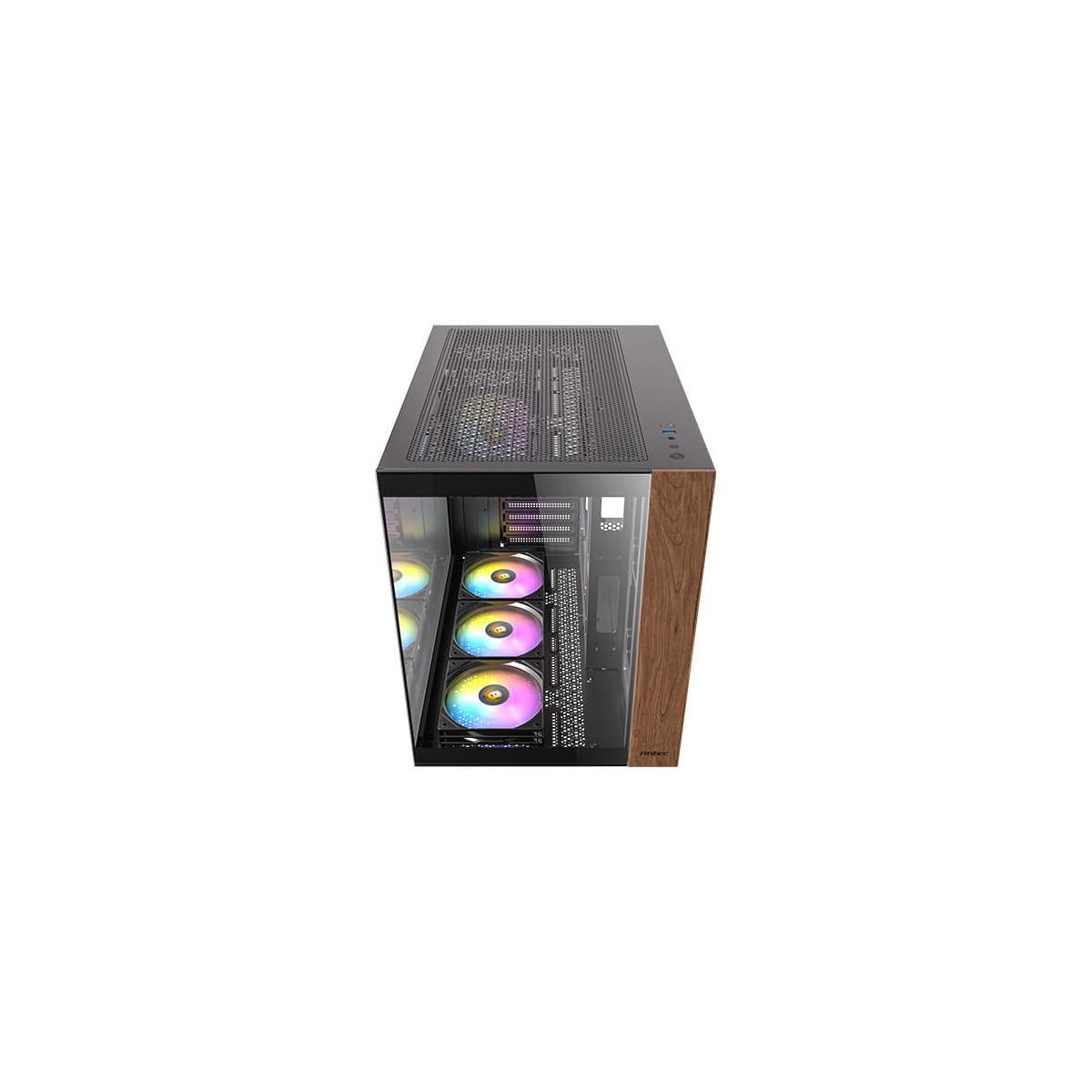 Antec CX800 Midi Tower Nero, Legno
