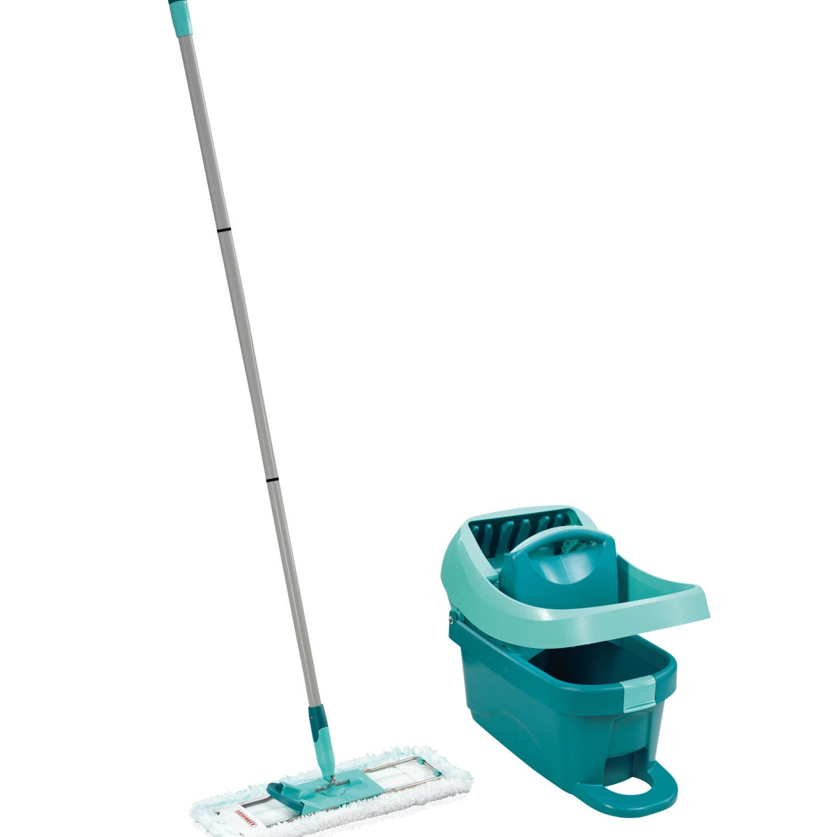 Leifheit Profi XL spazzolone Microfibra 8000 ml Bagnato Blu, Bianco