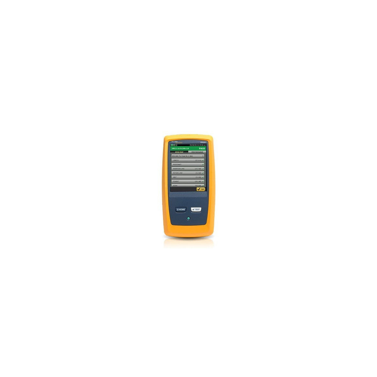 Fluke DSX2-5000/GLD INT tester per cavo di rete Tester cavo in fibra Nero, Giallo