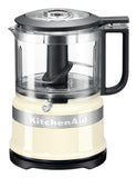 KitchenAid 5KFC3516EAC 0,83 L 240 W Nero, Crema, Acciaio inox