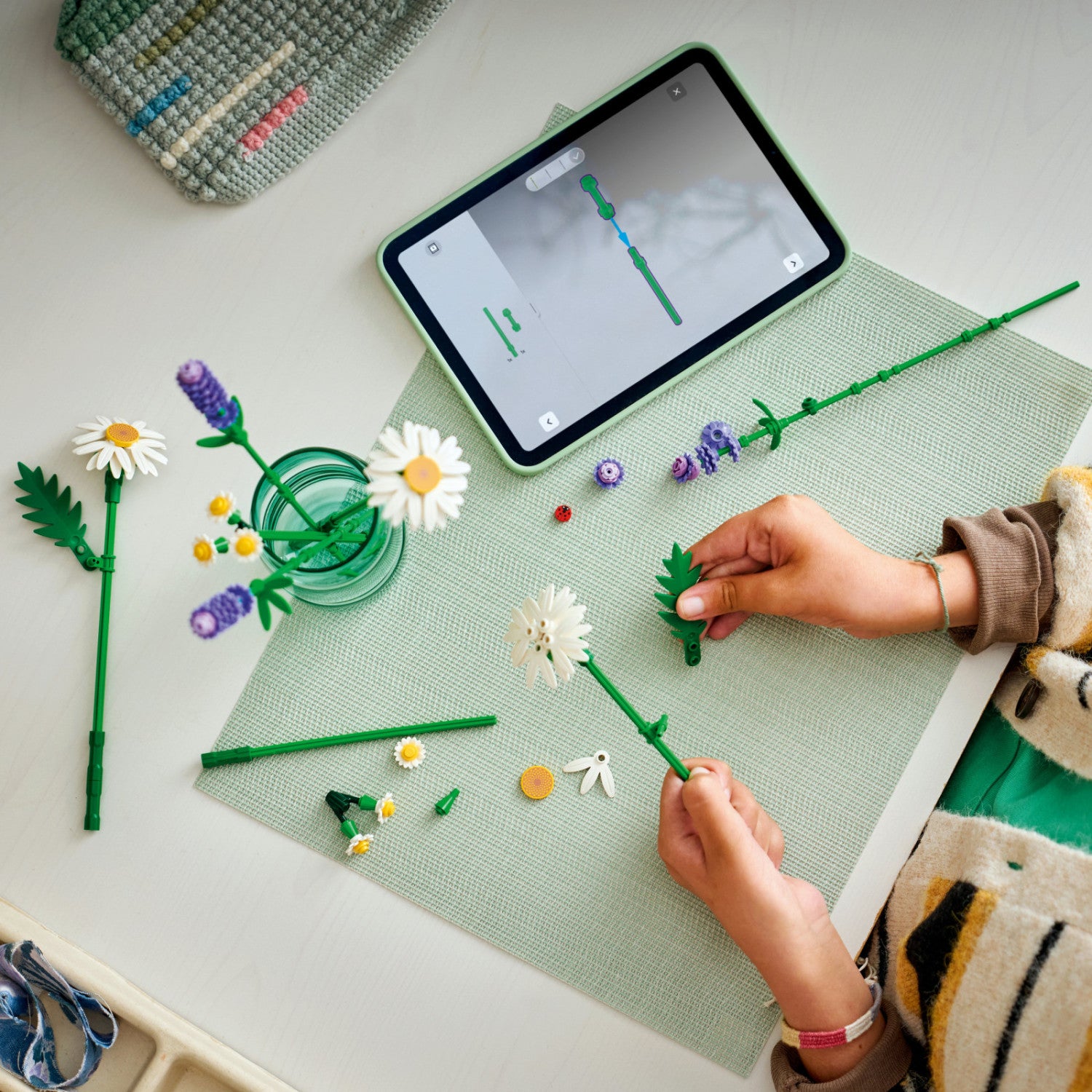 LEGO Botanicals 11508 Margherite Set da Costruzione 133 Pezzi 9 Anni