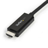 StarTech.com MDP2HDMM3MB cavo e adattatore video Nero