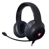 Spyco Słuchawki Gamingowe Impulse HE-121 Przetwornik 50 Mm Mikrofon Dookólny Logo RGB Kompatybilne PC Mac Xbox One PS4 Nintendo Switch Czarne