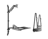 Equip 650170 base e supporto per PC/workstation All-in-One 8 kg Nero 43,2 cm (17") 81,3 cm (32")
